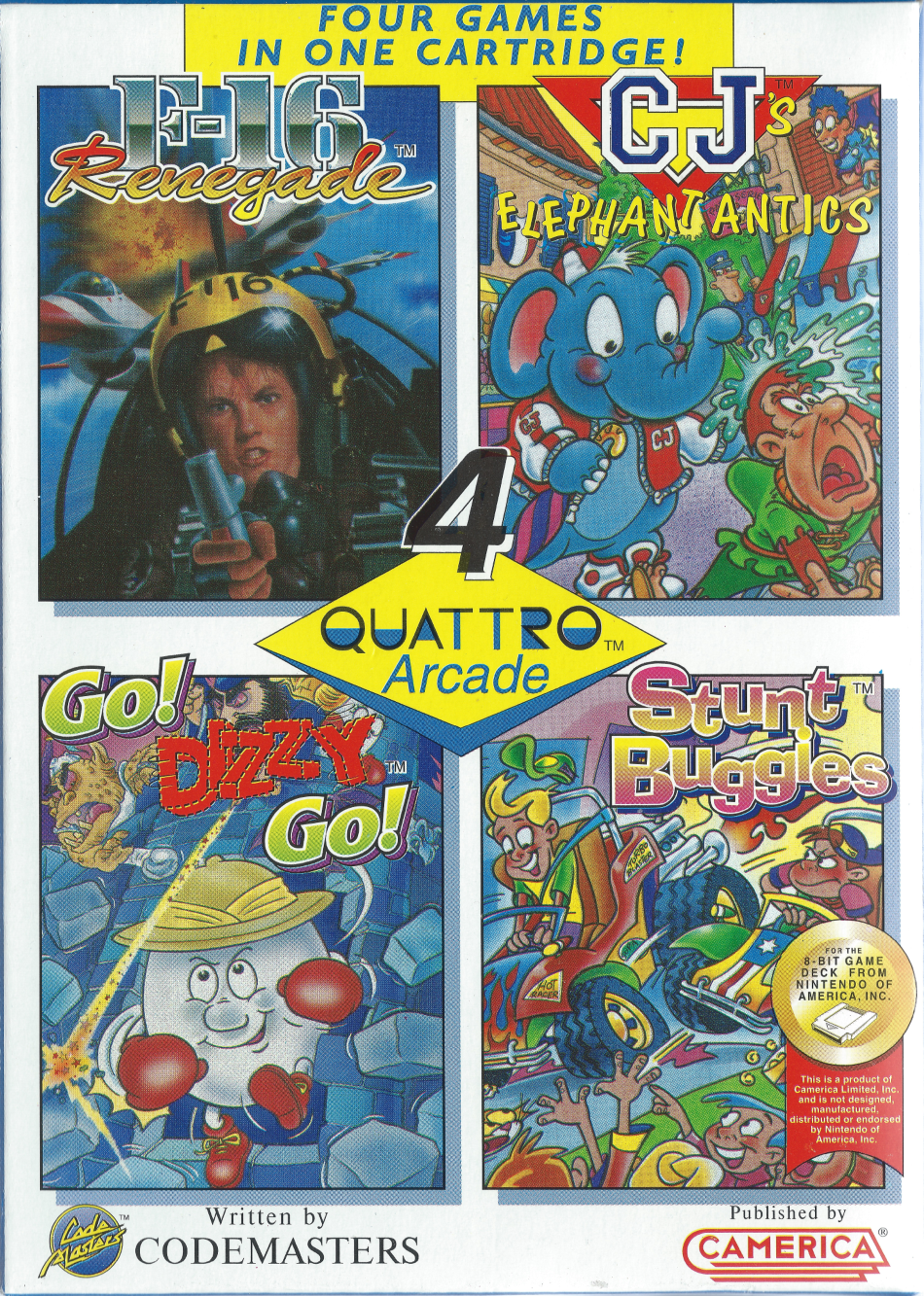 QuattroArcade_NES_Front