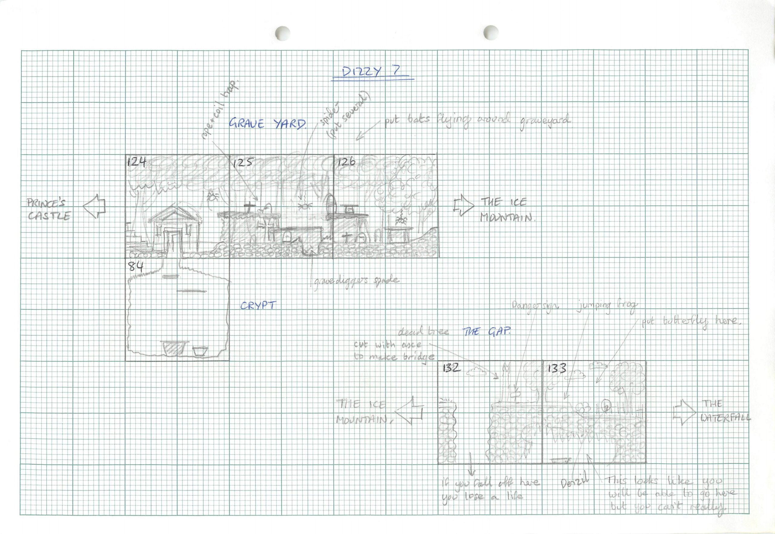 Crystal Kingdom Dizzy - Early Map Design #8