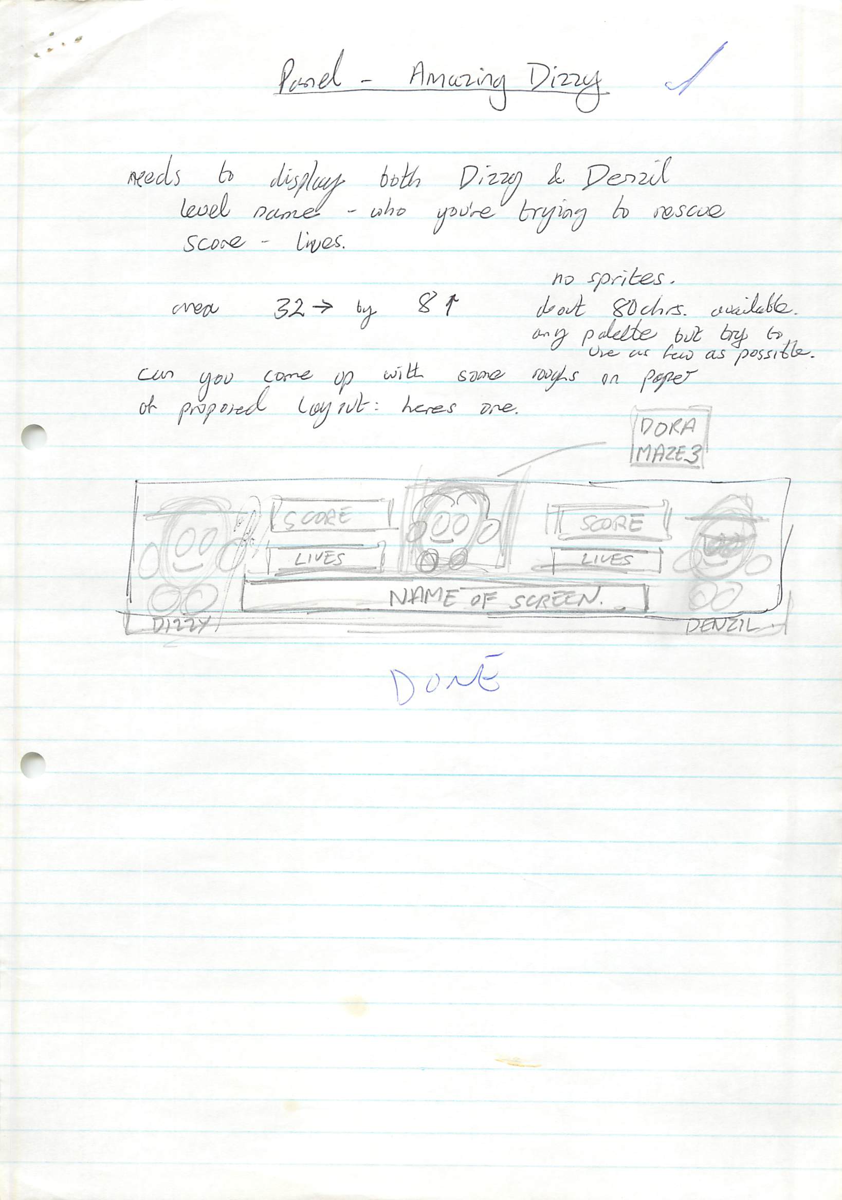 Go! Dizzy Go! - Notes #10