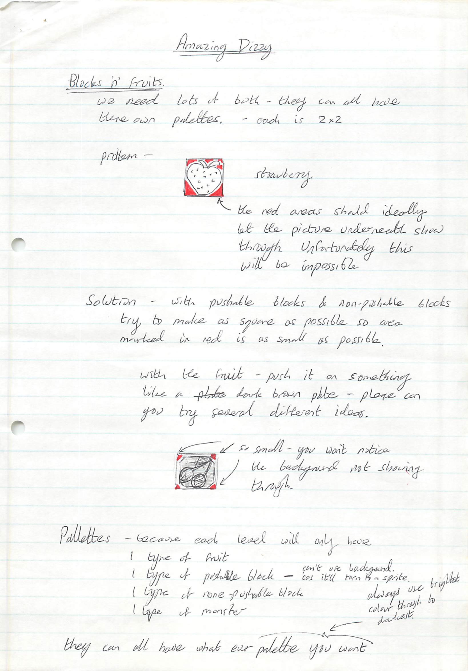 Go! Dizzy Go! - Notes #7