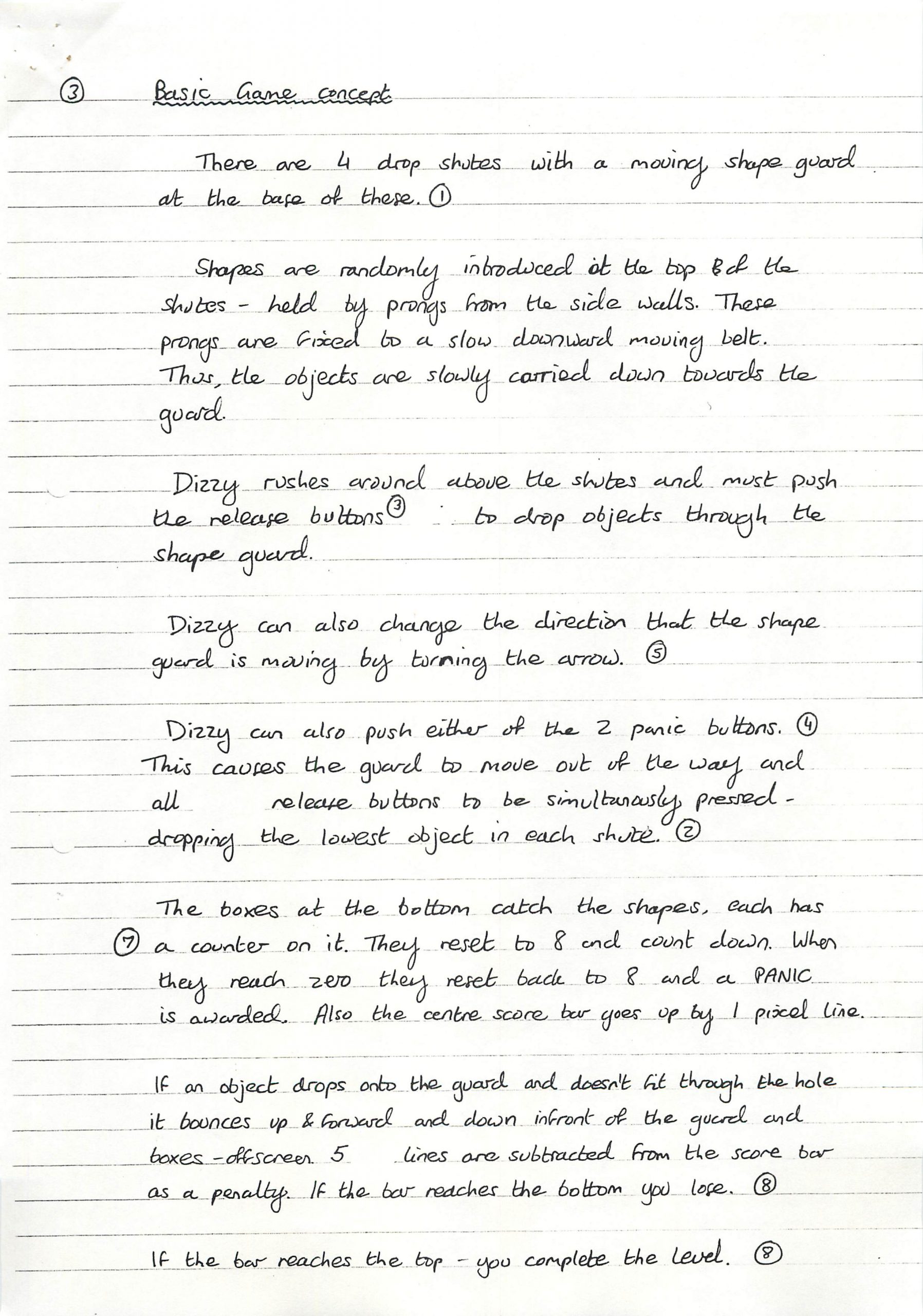 Panic Dizzy - Notes #2
