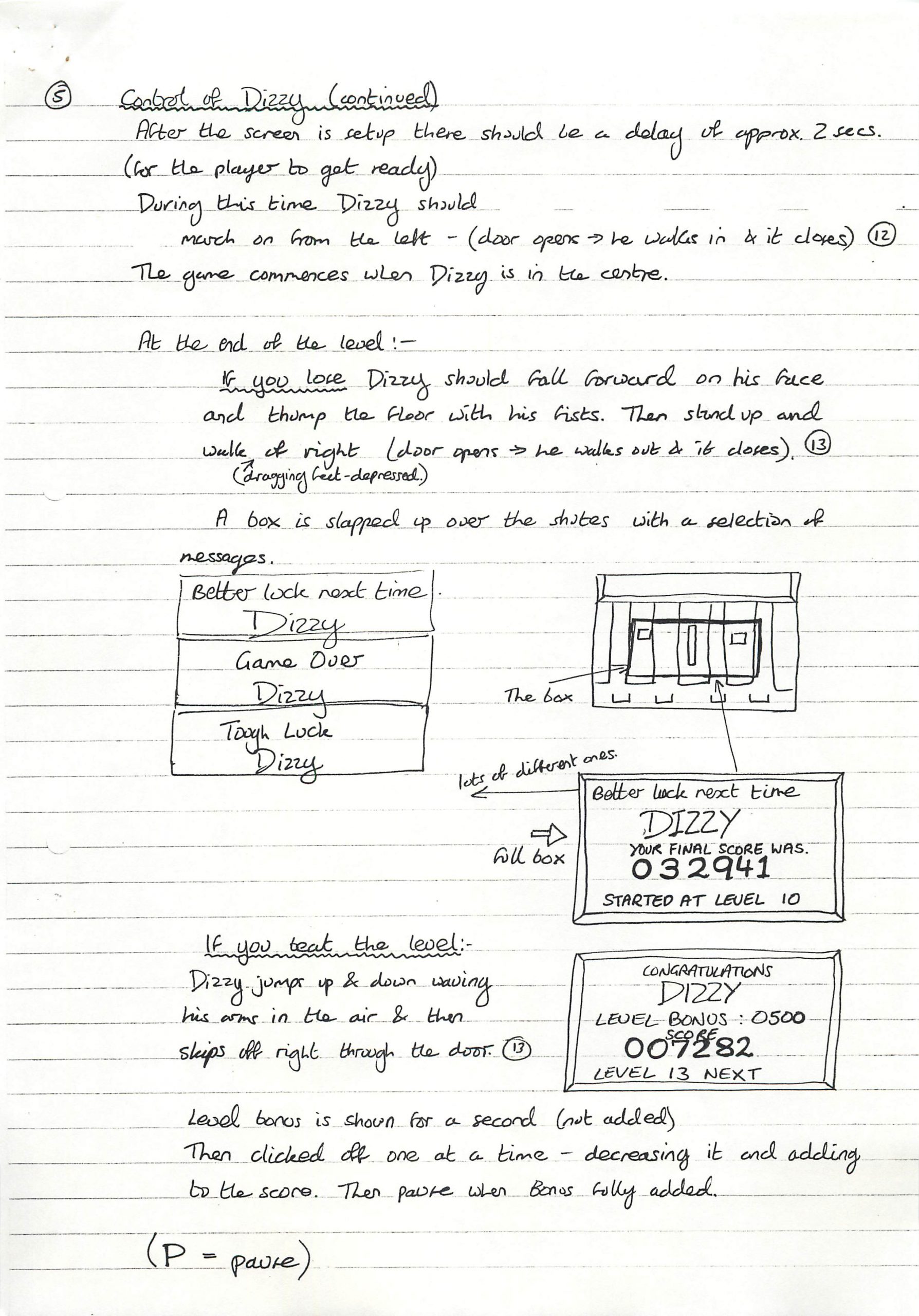 Panic Dizzy - Notes #4