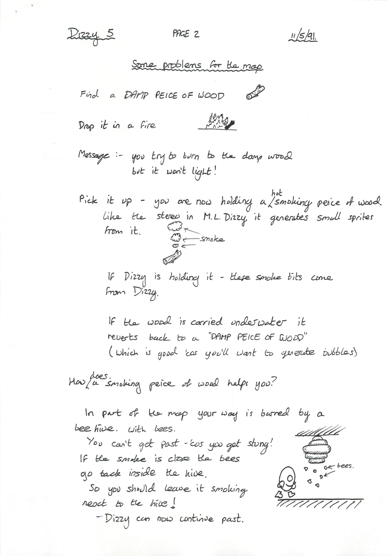 Spellbound Dizzy - Notes #8